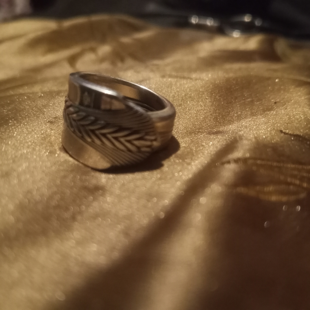 Handmade spoon ring - Picture 4 of 4